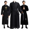 STRÓJ KSIĘDZA SUTANNA KSIĄDZ KAPŁAN KOSTIUM PRZEBRANIE STRÓJ HALLOWEEN