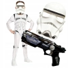 STRÓJ SZTURMOWIEC STAR WARS KOSTIUM NA BAL MASKA PISTOLET ŚWIECI
