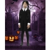 SUKIENKA WEDNESDAY ADDAMS PERUKA STRÓJ NA BAL PRZEBIERAŃCÓW + BALON