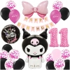 ZESTAW BALONÓW KUROMI SANRIO MY MELODY BALON CYFRA 11