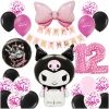 ZESTAW BALONÓW KUROMI SANRIO MY MELODY BALON CYFRA 12