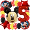 ZESTAW BALONÓW MICKEY 5 URODZINY