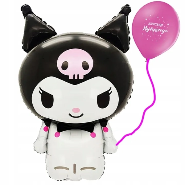 BALON FOLIOWY HELLO KITTY KUROMI SANRIO MY MELODY