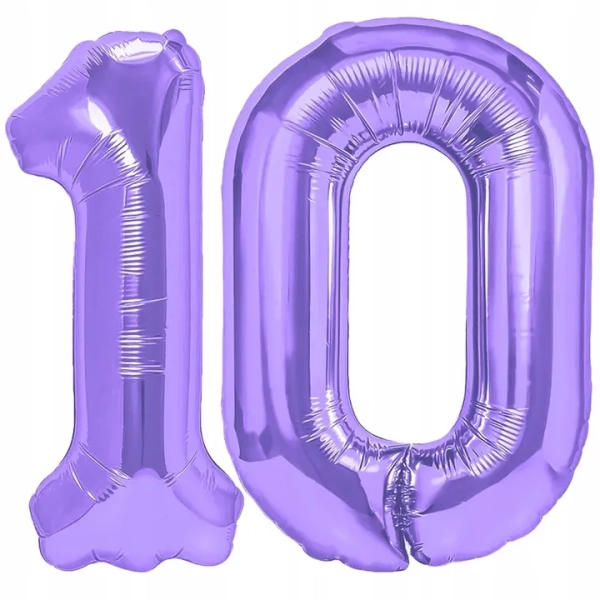 GIRLANDA BALONOWA BALON JEDNOROŻEC PONY CYFRA 10