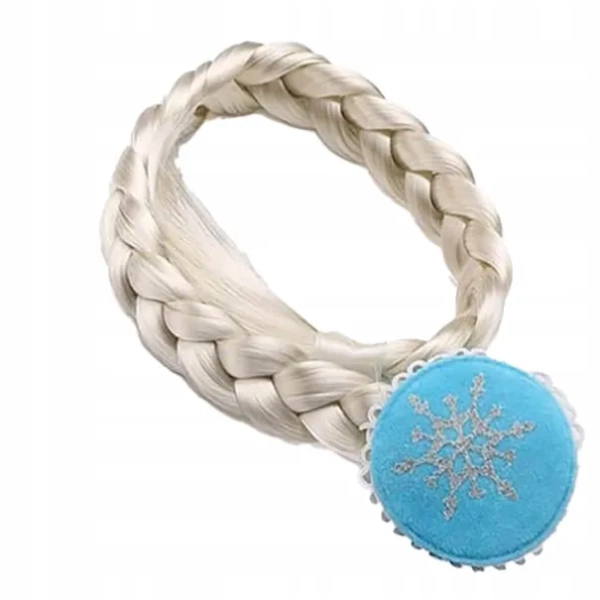 STRÓJ ELSA DODATKI DO STRÓJ KARNAWAŁOWY KRAINA LODU KORONA BERŁO RĘKAWICZKI