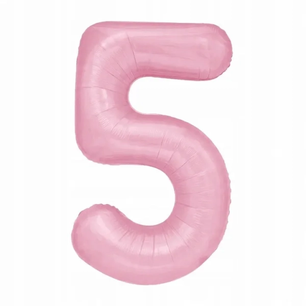 ZESTAW BALONÓW KAPIBARA KWIATEK CYFRA 5