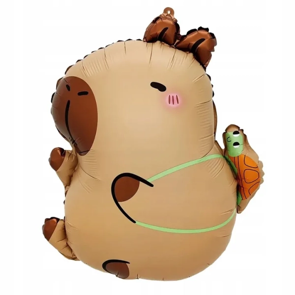 ZESTAW BALONÓW KAPIBARA PLECAK CYFRA 6