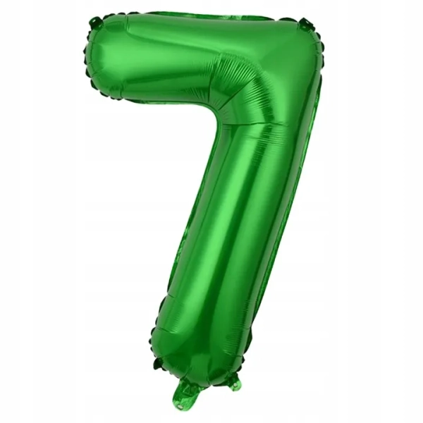 ZESTAW BALONÓW MINECRAFT BALON CYFRA 7