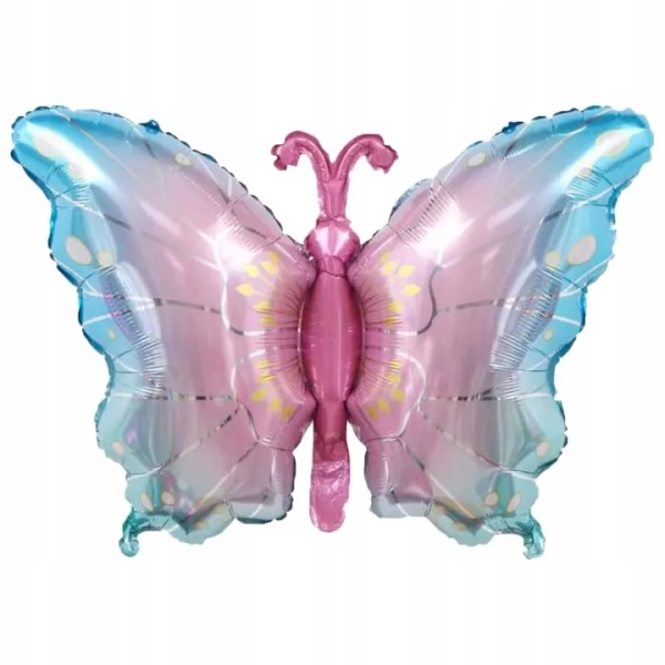 ZESTAW BALONÓW MOTYL MOTYLEK BALON CYFRA 7