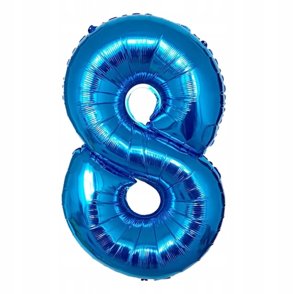 ZESTAW BALONÓW SONIC BALON CYFRA 8