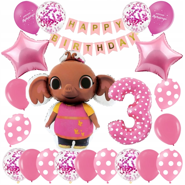 ZESTAW BALONÓW SULA BING CYFRA 3