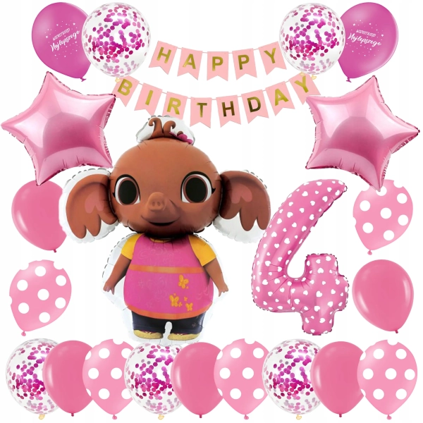 ZESTAW BALONÓW SULA BING CYFRA 4