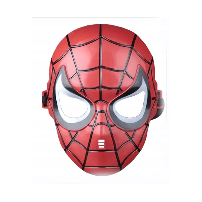 SPIDERMAN STRÓJ PRZEBRANIE MASKA KOSTIUM BAL KARNAWAŁOWY RĘKAWICA
