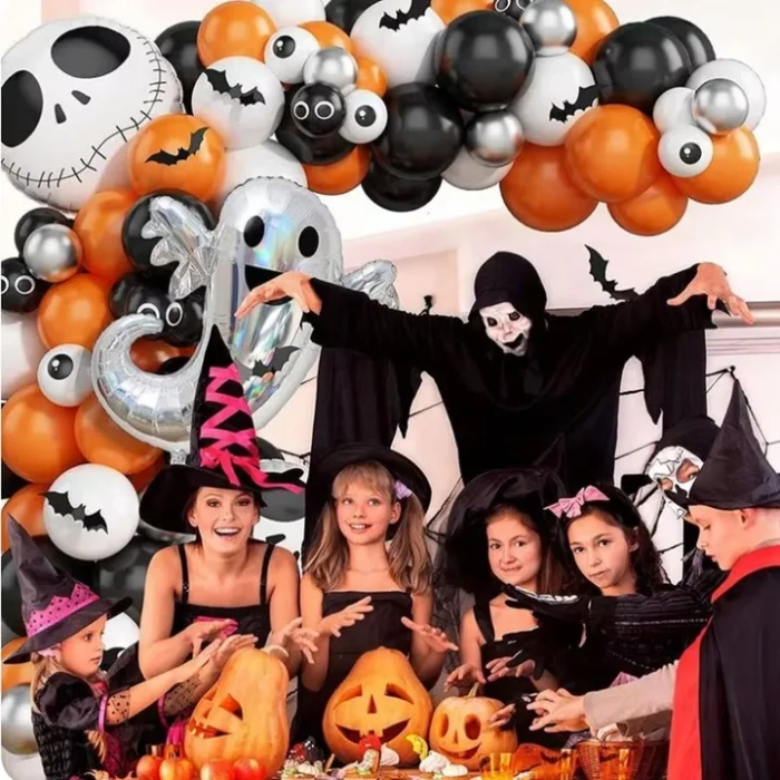 GIRLANDA BALONOWA HALLOWEEN ZESTAW BALONÓW DEKORACJE HALLOWEEN