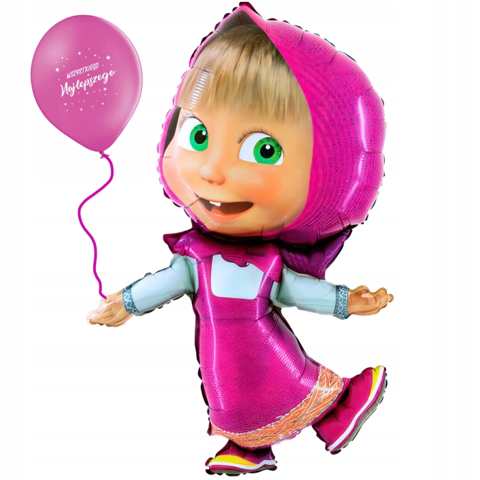 BALON FOLIOWY MASZA