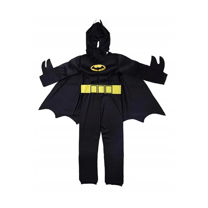 BATMAN STRÓJ KARNAWAŁOWY DLA CHŁOPCA NA BAL PRZEBIERAŃCÓW MASKA