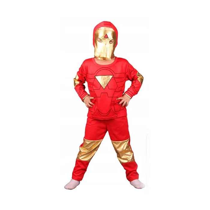 IRON MAN STRÓJ KARNAWAŁOWY PRZEBRANIE NA BAL MASKA + WYRZUTNIA