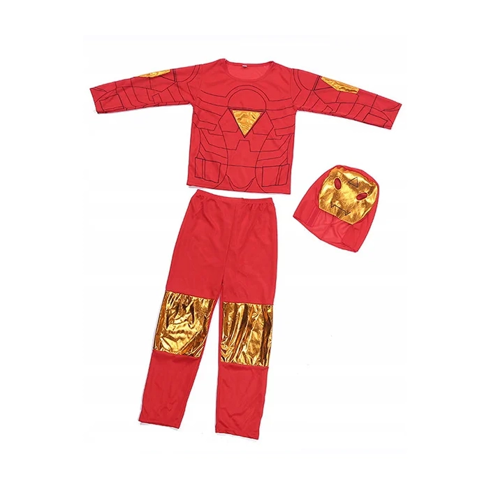 IRON MAN STRÓJ KARNAWAŁOWY PRZEBRANIE NA BAL MASKA + WYRZUTNIA