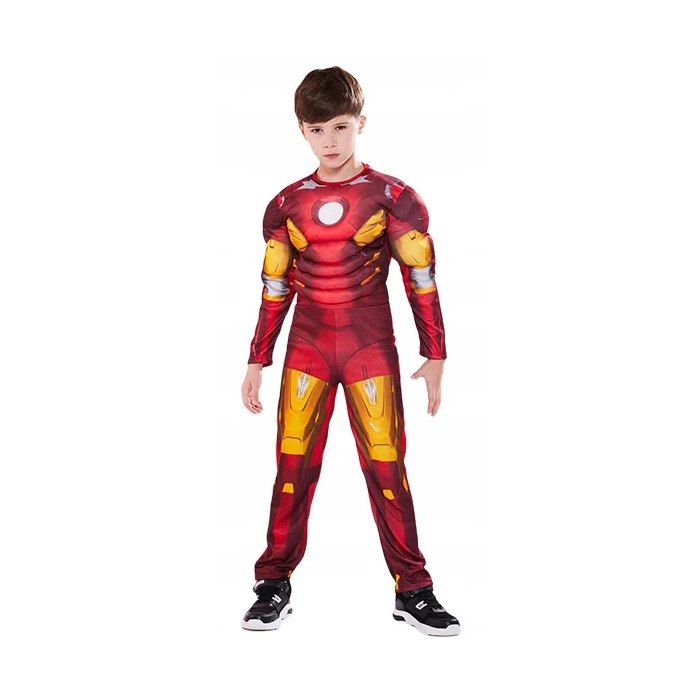 IRON MAN STRÓJ PRZEBRANIE MASKA KOSTIUM BAL KARNAWAŁOWY RĘKAWICA