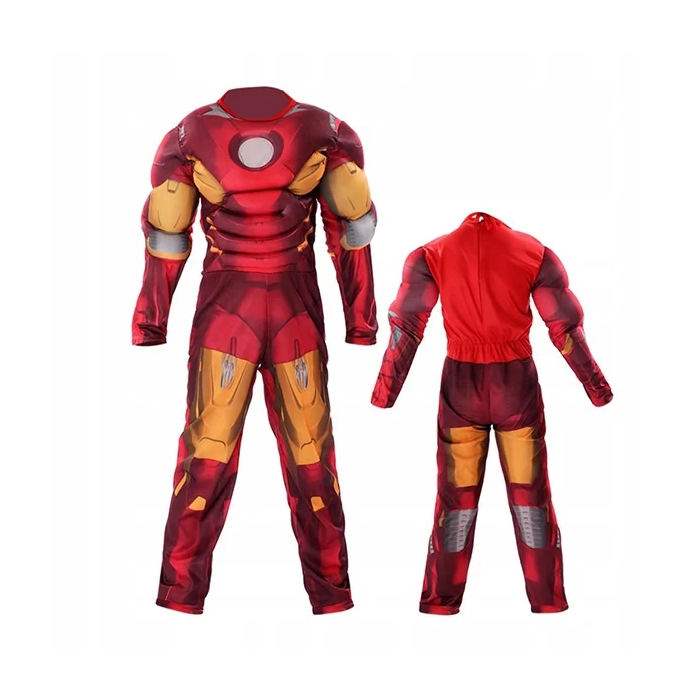 IRON MAN STRÓJ PRZEBRANIE MASKA KOSTIUM BAL KARNAWAŁOWY RĘKAWICA