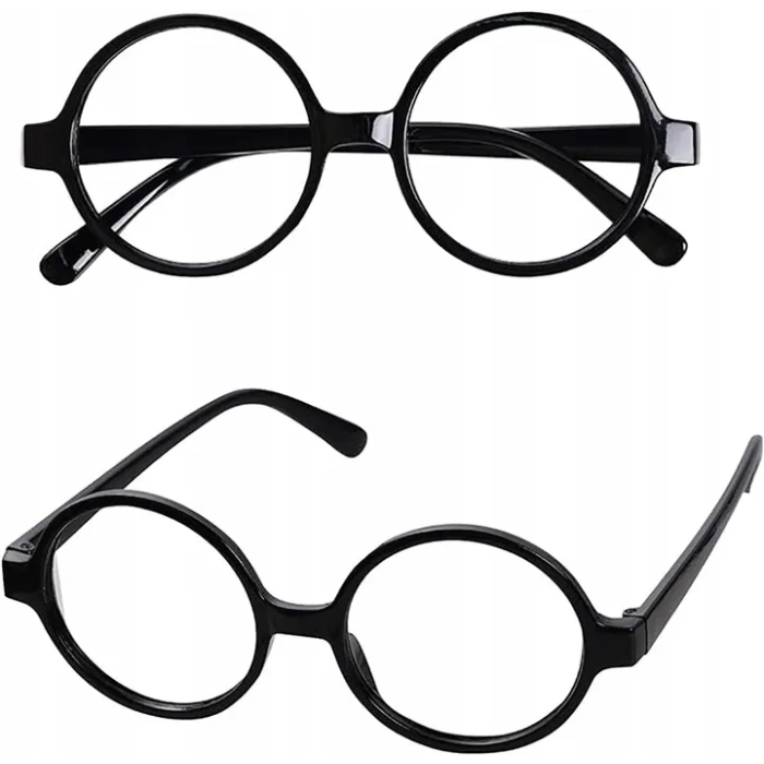 RÓŻDŻKA HARRY POTTER SZALIK OKULARY NASZYJNIK ZESTAW DO STRÓJ HARRY POTTER