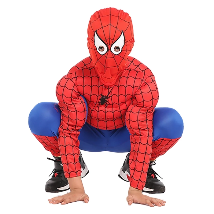 SPIDERMAN STRÓJ KARNAWAŁOWY DLA CHŁOPCA NA BAL PRZEBIERAŃCÓW