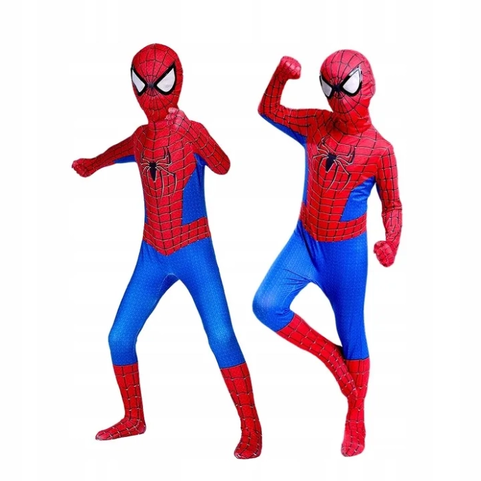 STRÓJ SPIDERMAN KOSTIUM PRZEBRANIE PAJĄK STRÓJ KARNAWAŁOWY SPIDER