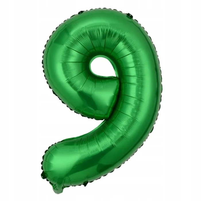 ZESTAW BALONÓW MINECRAFT BALON CYFRA 9