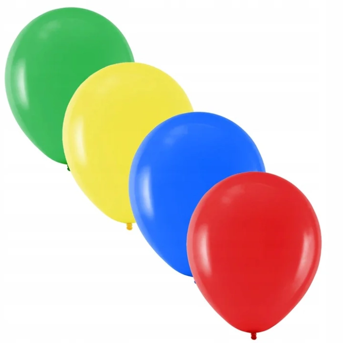 ZESTAW BALONÓW URODZINOWYCH SUPER MARIO LUIGI BALON CYFRA 7