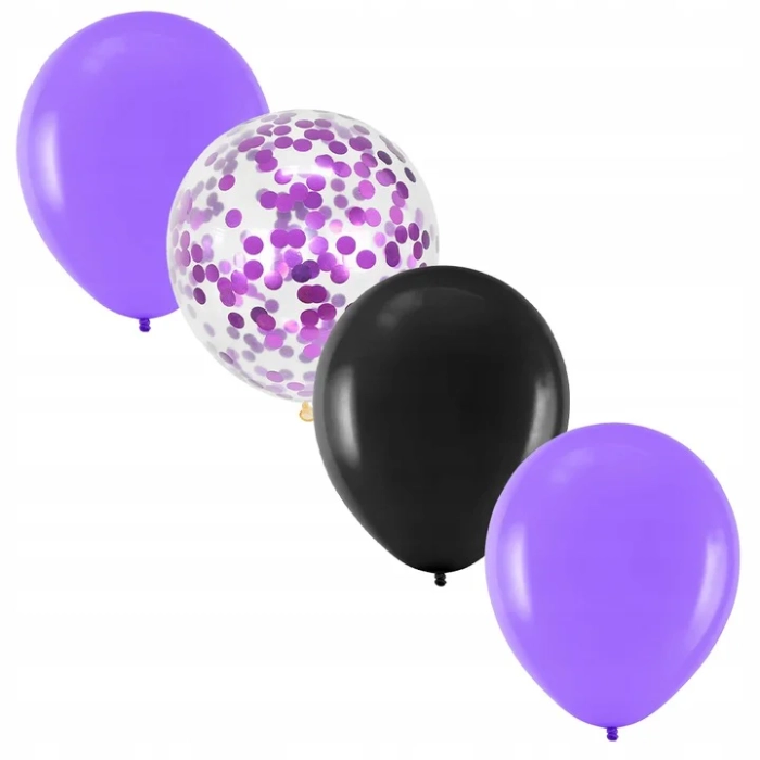 ZESTAW BALONÓW WEDNESDAY ADDAMS BALON CYFRA 7