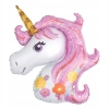 GIRLANDA BALONOWA BALON JEDNOROŻEC PONY CYFRA 5