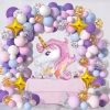 GIRLANDA BALONOWA BALON JEDNOROŻEC PONY CYFRA 5