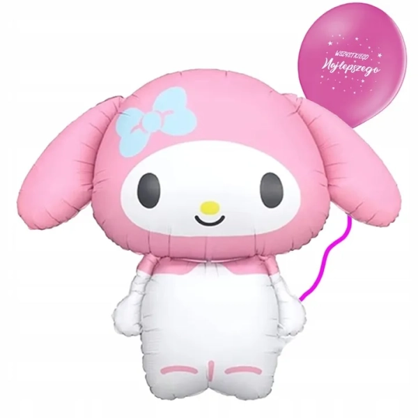 BALON FOLIOWY HELLO KITTY KUROMI
