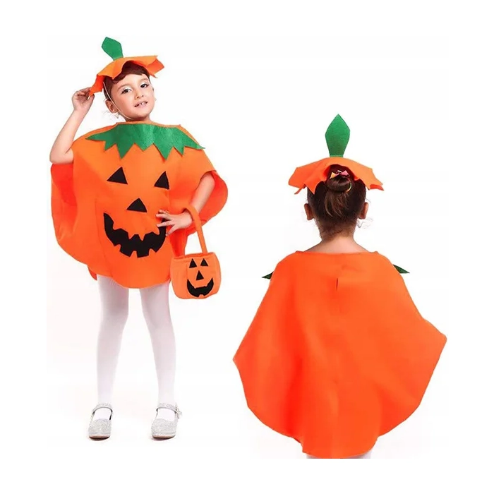STRÓJ DYNIA HALLOWEEN BAL KOSZYK NA CUKIERKI