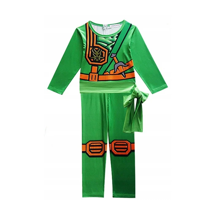 NINJA STRÓJ PRZEBRANIE MASKA NINJAGO LLOYD