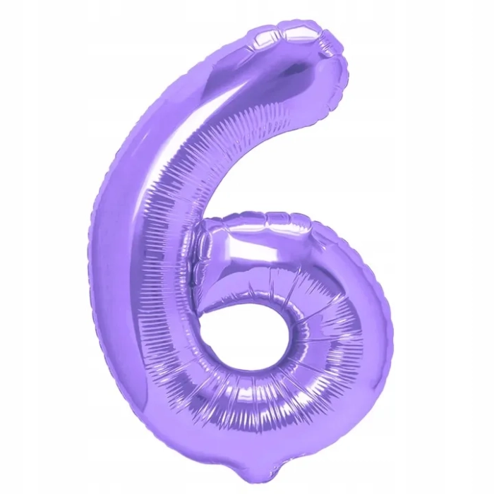 GIRLANDA BALONOWA BALON JEDNOROŻEC PONY CYFRA 6