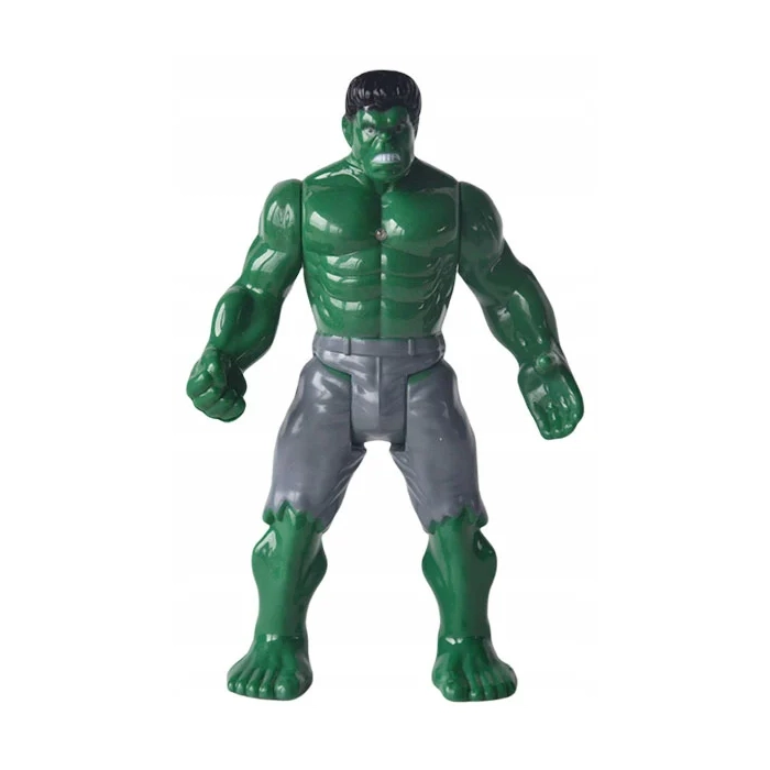 HULK STRÓJ PELERYNA MASKA ŚWIECI RĘKAWICA FIGURKA