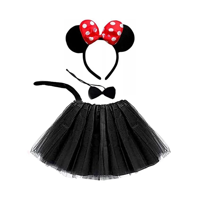 MYSZKA MINNIE STRÓJ PRZEBRANIE ZESTAW TUTU