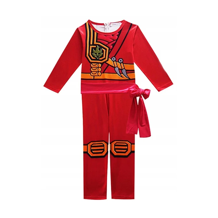NINJA STRÓJ PRZEBRANIE MASKA NINJAGO KAI