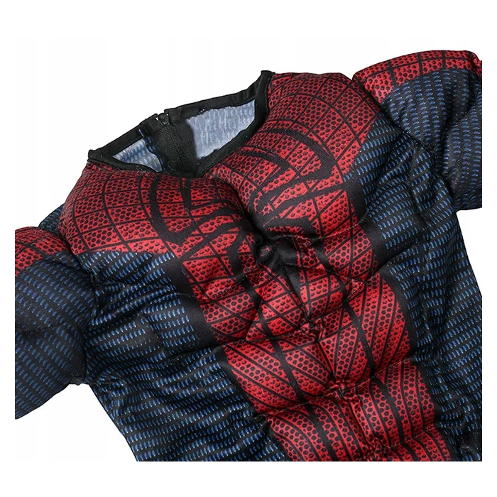 SPIDERMAN STRÓJ KOSTIUM MIĘŚNIE RĘKAWICA