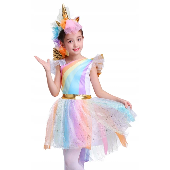 STRÓJ JEDNOROŻEC SUKIENKA UNICORN PONY