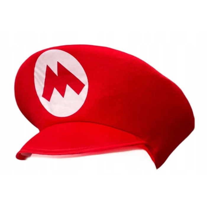 STRÓJ MARIO PRZEBRANIE CZAPKA WĄSY MARIO