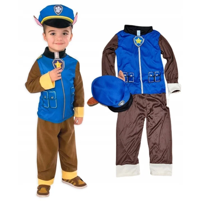 STRÓJ POLICJANT CHASE CZAPKA PRZEBRANIE