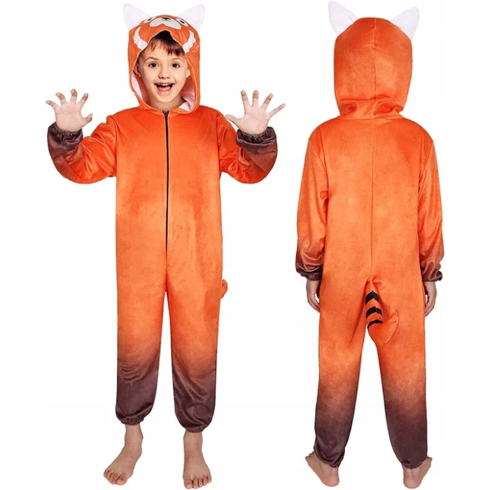 STRÓJ RED PANDA PRZEBRANIE RUDY LIS LISEK