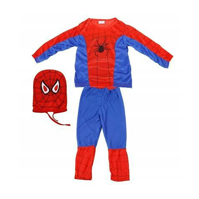 STRÓJ SPIDERMAN KOSTIUM RĘKAWICA STRZELA