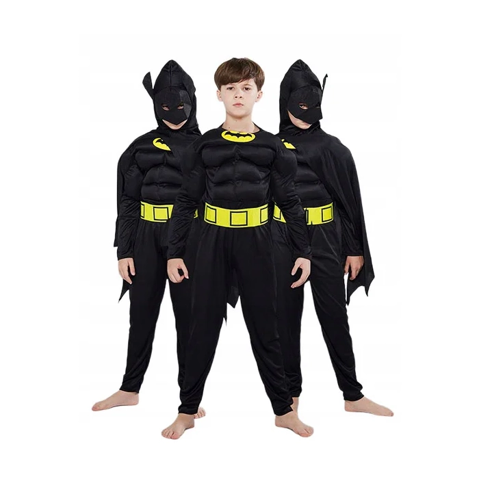 BATMAN STRÓJ MIĘŚNIE KOSTIUM NA BAL BATMAN