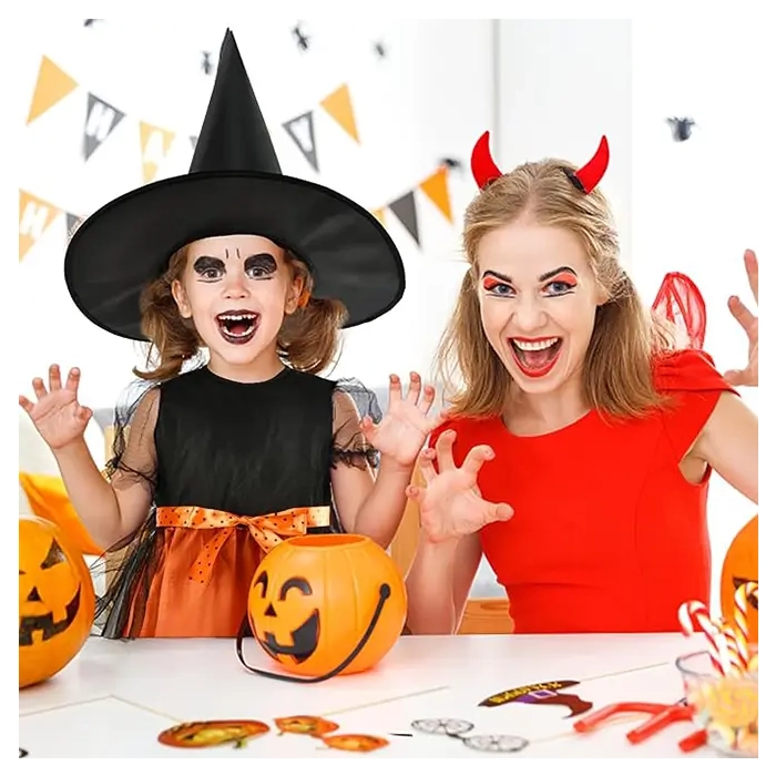 CZAROWNICA STRÓJ SUKIENKA KAPELUSZ HALLOWEEN