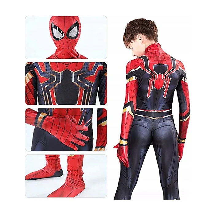 STRÓJ PRZEBRANIE SPIDER MAN PAJĄK