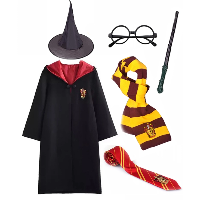 HARRY POTTER STRÓJ CZARODZIEJ 6W1 ZESTAW